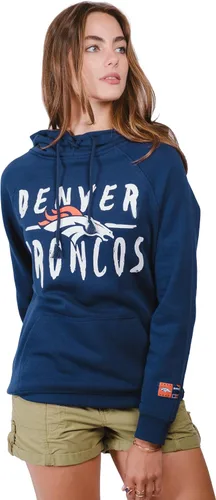 Vista 45 de Ultra Game Sudadera con capucha oficial de la NFL con cuello de lazo súper suave para mujer