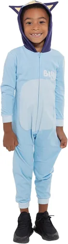 Vista 2 de Bluey Overol de cosplay con cremallera para bebés y niños grandes (12 meses - 10-12)