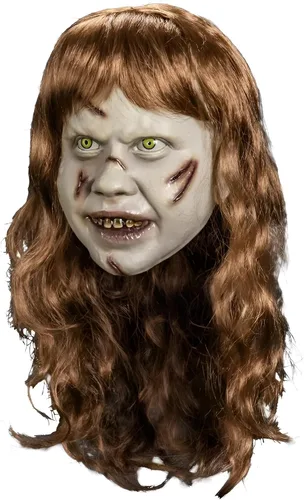 Vista 2 de Trick Or Treat Studios The Exorcist Regan Deluxe Máscara de plástico moldeado por inyección