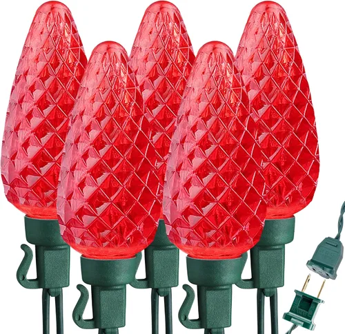 Vista 17 de Brizled - Luces de Navidad C9 para decoraciones navideñas al aire libre