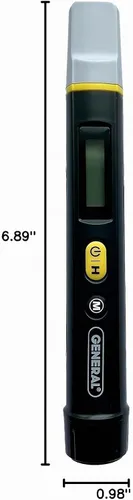 Vista 8 de General Tools - MMP100 - Medidor de humedad digital compacto – Herramienta con pin detecta la humedad en madera y materiales de construcción
