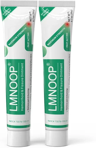 Vista 9 de LMNOOP® Ungüento para tratamiento de hemorroides, tratamiento de máxima fuerza y alivio rápido para el dolor, picazón, ardor, hinchazón, fisura