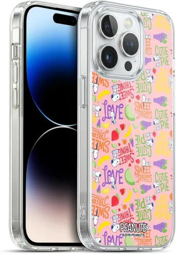 Vista 142 de Head Case Designs Funda de gel suave con licencia oficial de Peanuts Charlie y Snoopy Naturally Sweet compatible con Apple iPhone 7 Plus/iPhone 8