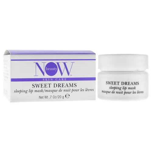Vista 3 de NOW BEAUTY Sweet Dreams - Máscara de labios para dormir, máscara de labios durante la noche, bálsamo labial orgánico e hidratante, hidratación, rica
