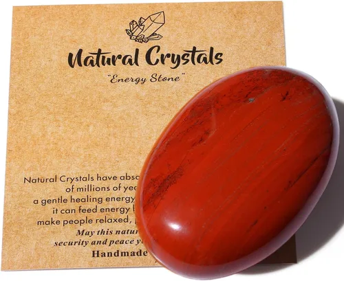 Vista 22 de MAIBAOTA Piedra de Cristal de Ojo de Tigre de 2.4" Pulida para Palma de 0.7" de Grosor Piedra Natural de Reiki Gema Cristales Curativos Piedra