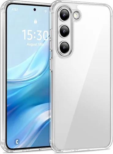Vista 29 de USLAI - Carcasa para Samsung Galaxy S23 5G, soporte de anillo de cámara Negro