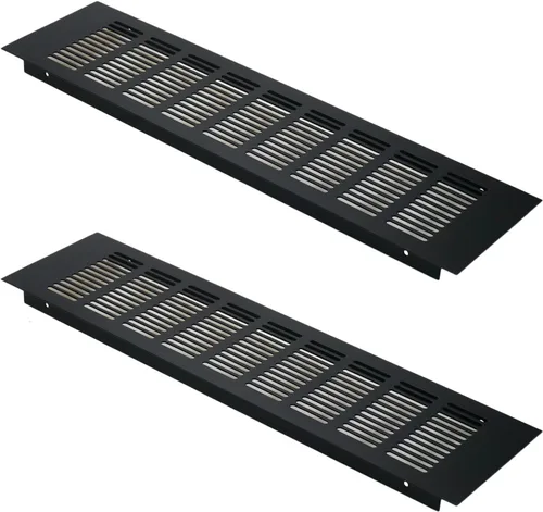 Vista 14 de Geesatis Cubiertas de Ventilación de Aire para Piso, Gabinete, Pared, Techo – Rejilla de Aluminio de Servicio Pesado Resistente a la Oxidación