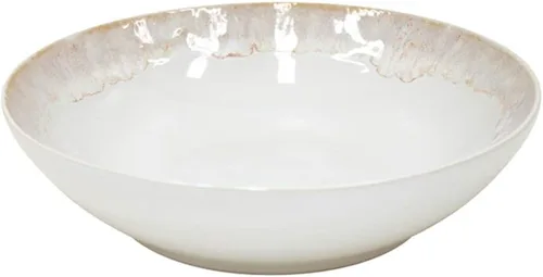 Vista 11 de Casafina Plato de cerámica de cerámica de 11 pulgadas, colección Taormina, aguamarina, apto para microondas y lavavajillas, acristalamiento seguro