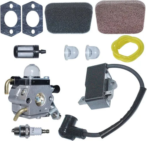 Vista 5 de Para recortadora Stihl FS75 FS80 FS80R FS85R FS85T FS85RX, kit de carburador, 4140-120-0619 4137-120-0606, reemplazo para Zama C1Q-S186 C1Q-S71