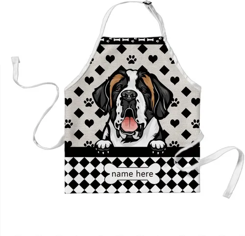 Vista 28 de Delantal de lunares para perro personalizado Lindo perro Rhodesian Ridgeback, RHODESIAN RIDGEBACK
