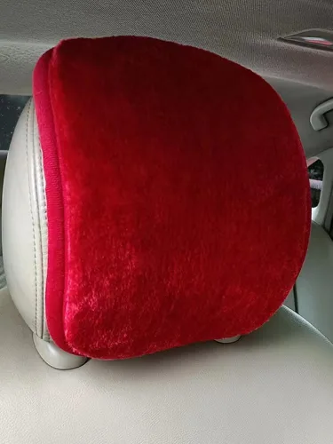 Vista 11 de Paquete de 2 fundas para reposacabezas de asiento de automóvil, flexible, transpirable, elástico, ajuste universal para todos los accesorios Beige