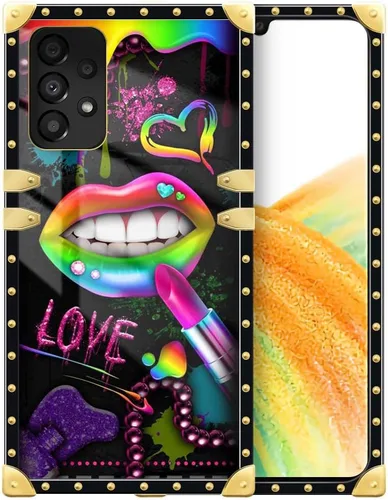 Vista 15 de Funda compatible con Samsung Galaxy A03S 4G, TPU suave de lujo y parte trasera de policarbonato duro para niñas y mujeres, funda protectora a prueba