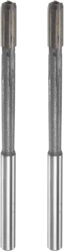 Vista 12 de HARFINGTON 2 uds. Escariadores de sujeción de 0.197 in H7 C1/K30 punta de carburo de precisión flautas rectas de precisión máquina de torno