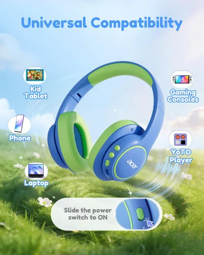 Vista 6 de Acer OHR702 - Auriculares Bluetooth para niños con micrófono integrado