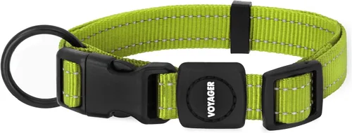 Vista 20 de Best Pet Supplies Voyager - Correa o collar reflectante para perro con asa de neopreno, para cachorros de raza pequeña, mediana y grande, bonita