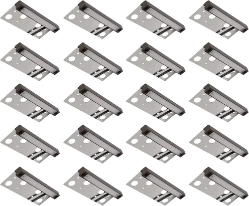 Vista 16 de GKOLED Luz Hardscape, luces de pared de pavimentadora, iluminación de paso de 6.8 pulgadas, chips LED integrados de 4 W 2700 K, carcasa de aluminio