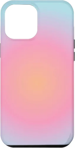 Vista 26 de Gradient Cute Aura Aesthetic Multicolor Moda Mujeres Caso para iPhone 17