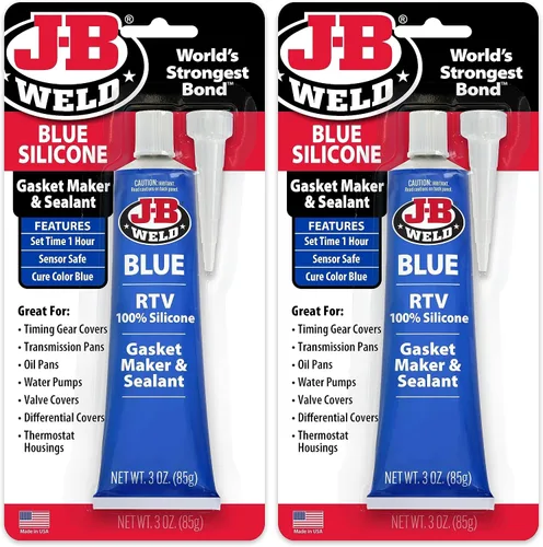 Vista 6 de Sellado J-B Weld Negro Rtv, 3 oz, Negro