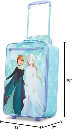 Vista 63 de AMERICAN TOURISTER - Equipaje vertical infantil de superficie blanda de Disney, Princesa), 139451-2093
