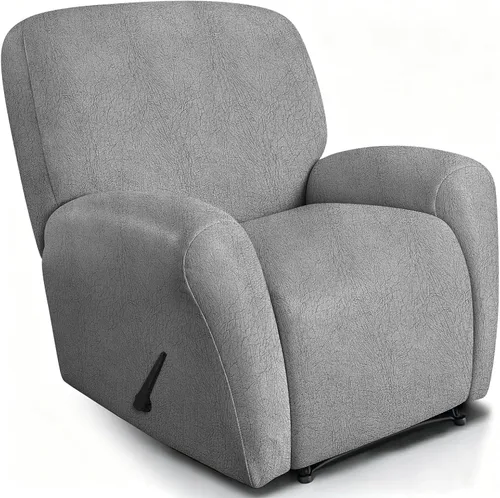 Vista 104 de ANARACHON Fundas para Sillas Reclinables Tipo Cuero, 4 Piezas Funda para Sillón Reclinable Lazy Boy, Protector de Muebles - Funda Suave Lavable