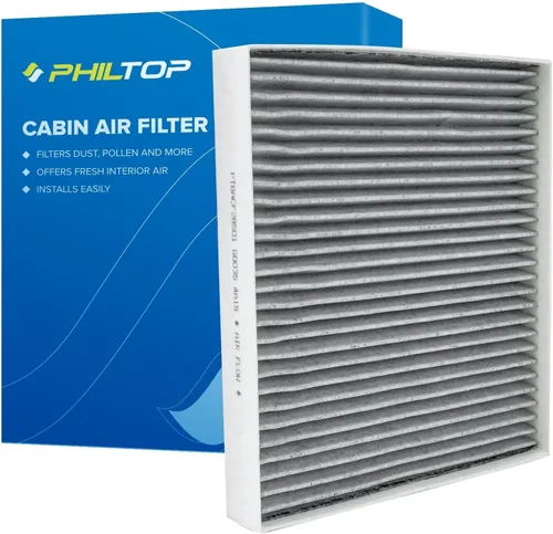 Vista 21 de PHILTOP Filtro de aire de cabina con carbón activado, compatible con CF10612 Smart Fortwo 2008, 2009, 2010, 2011, 2012, 2013, 2014, 2015-2018, Smart