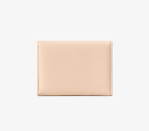 Vista 6 de Belsmi Billeteras pequeñas y delgadas de cuero para mujer, Estilo A - Amarillo, Lindo