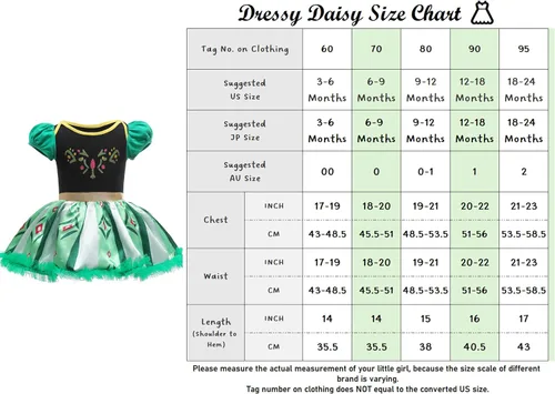 Vista 37 de Dressy Daisy Disfraz de princesa para bebé, disfraz de tutú de tul para cumpleaños, Halloween, traje con diadema
