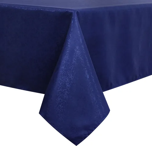 Vista 12 de Mantel rectangular de jacquard crema de 54 x 84 pulgadas, resistente al agua y sin arrugas, para exteriores, interiores, fiestas, bodas, comedor