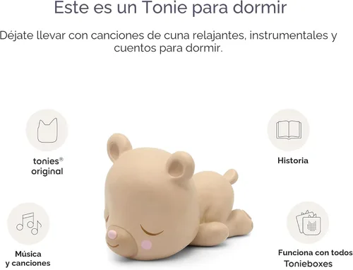 Vista 4 de Tonies Sleepy Friends: Bedtime Stories - Figura de juguete de audio con oso soñoliento