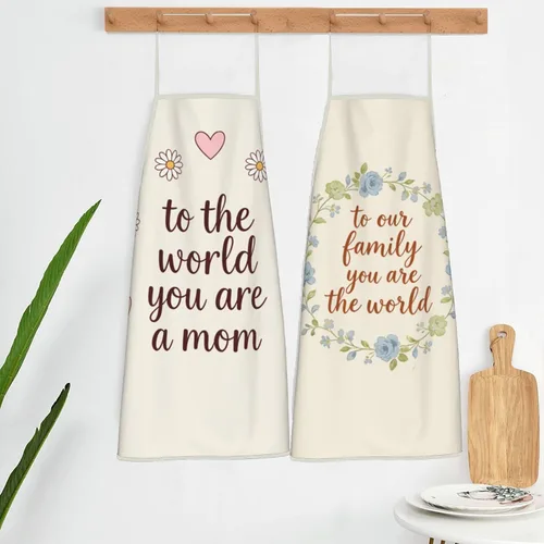 Vista 7 de Delantales de cocina para mujer, regalos para mamá, esposa, aniversario, día de San Valentín, regalos de cumpleaños para mujeres, divertido delantal