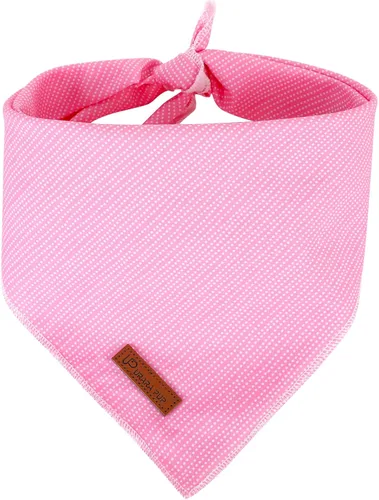 Vista 19 de Bandana de verano para mascotas - Bufanda triangular de rejilla de algodón cómoda para cachorros, pañuelo lavable para perros o gatos, niños