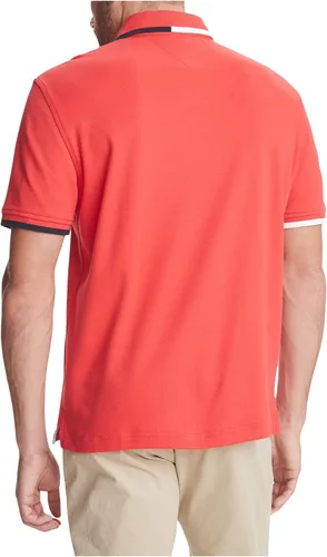 Vista 3 de Tommy Hilfiger Camisa polo de algodón de manga corta para hombre con ajuste personalizado