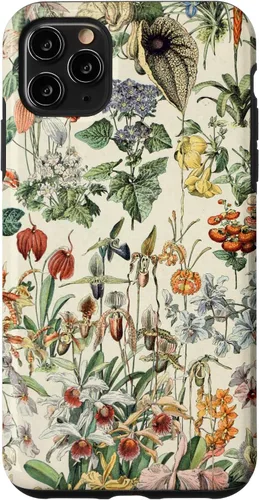 Vista 12 de Cute Flowers Vintage Botanical Flower Illustration Case for iPhone 17