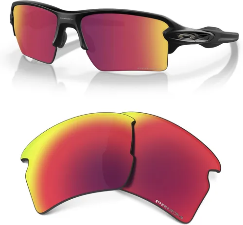 Vista 12 de Oakley Authentic Flak 2.0 XL OO9188 REPLACEMENT Lenses+ Bundle Microfiber Pouch -FRAMES NOT INCLUDED