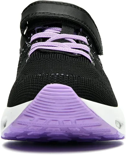 Vista 4 de RomenSi Air Athletic - Tenis deportivos para correr para niños y niñas, ligeros, transpirables, tenis deportivos para niños