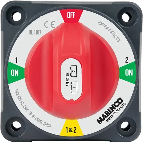 Vista 3 de BEP Marinco Power Products Pro Installer Selector con interruptor de batería de desconexión de campo