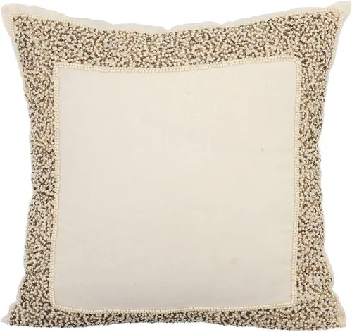 Vista 19 de The HomeCentric Funda de almohada color crema para sofá, funda de almohada moderna de 12 x 12 pulgadas, funda de almohada cuadrada de satén, funda