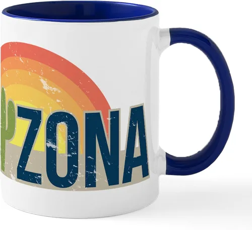 Vista 24 de CafePress ARIZONA Mugs Taza de café de cerámica de 11 oz (11.0 fl oz)