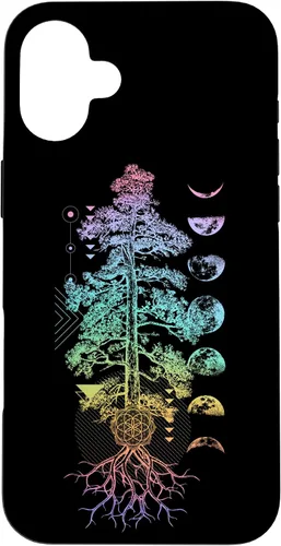 Vista 23 de Tree of Life Phases of The Moon Yoga Chakra Gift Case for iPhone 17