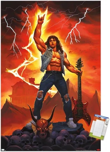 Vista 14 de Trends International Netflix Stranger Things: Season 4 - Póster de roca en la pared, 14.725 x 22.375 pulgadas, versión enmarcada de madera