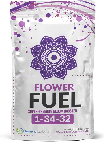 Vista 9 de Fertilizante para flores, modelo Flower Fuel, 1-34-32, 8.8 onzas, el mejor estimulador de floración, para obtener una cosecha más grande