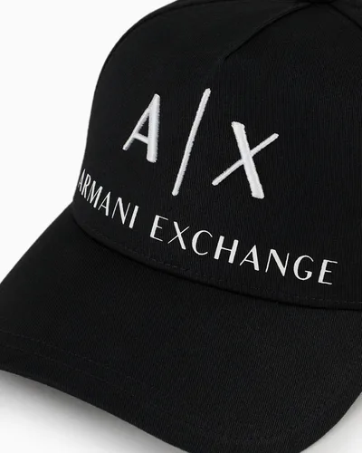 Vista 2 de A X ARMANI EXCHANGE - Gorra con logotipo para hombre