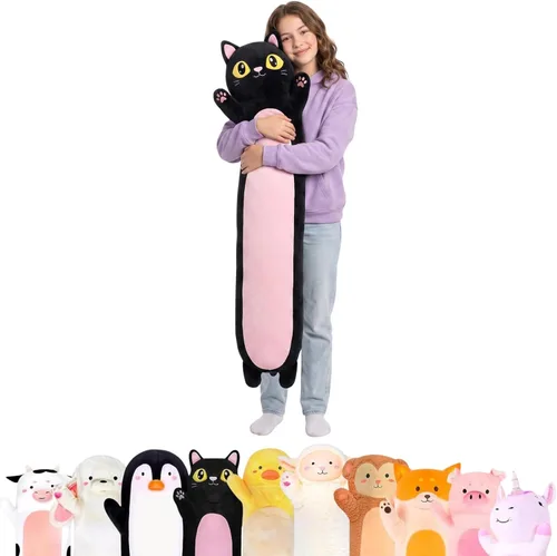 Vista 12 de Cuddle Paws Almohada corporal de felpa de oso para niños, juguete