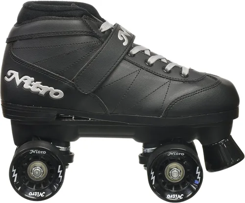 Vista 6 de Epic Skates Super Nitro - Patines de cuatro velocidades para interiores y exteriores