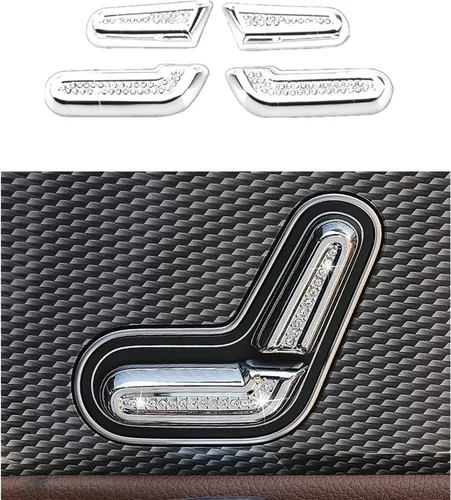 Vista 14 de Accesorios brillantes para Mercedes Benz 2019-2024 Clase A B CLA GLA GLB apliques de diamantes de imitación