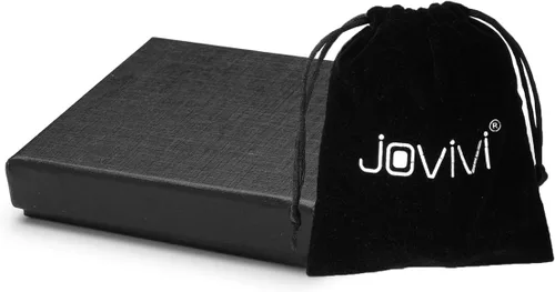 Vista 7 de Jovivi - 3 pulseras de cuentas de cristal de cuarzo rosa amatista para chakras, energía natural de curación, cuentas de loto, piedra reiki