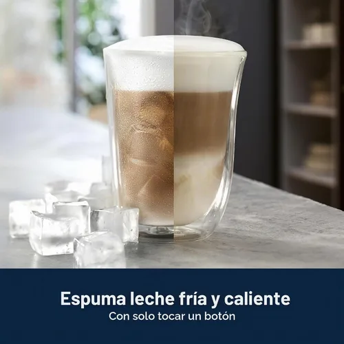 Vista 3 de De'Longhi LatteMix Espumador de leche fría y caliente, espuma variable y temperatura