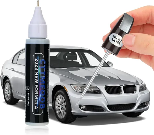 Vista 7 de Pintura negra de retoque para automóviles, bolígrafo de reparación de arañazos de pintura de automóvil dos en uno, solución rápida y fácil para Negro