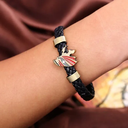 Vista 2 de CG traje Bleach pulsera cuero negro Ichigo Kurosaki aleación Cosplay traje