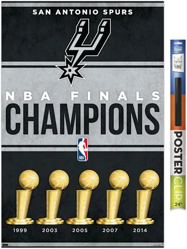 Vista 17 de Trends International NBA San Antonio Spurs - Champions 23 - Póster de pared